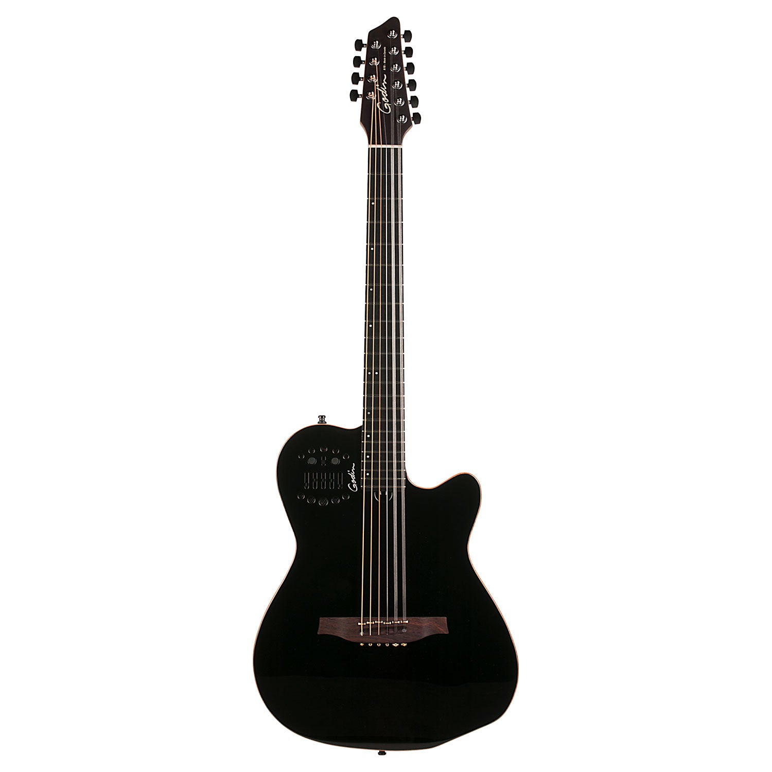 Godin Multiac A 10 Black Steel HG
