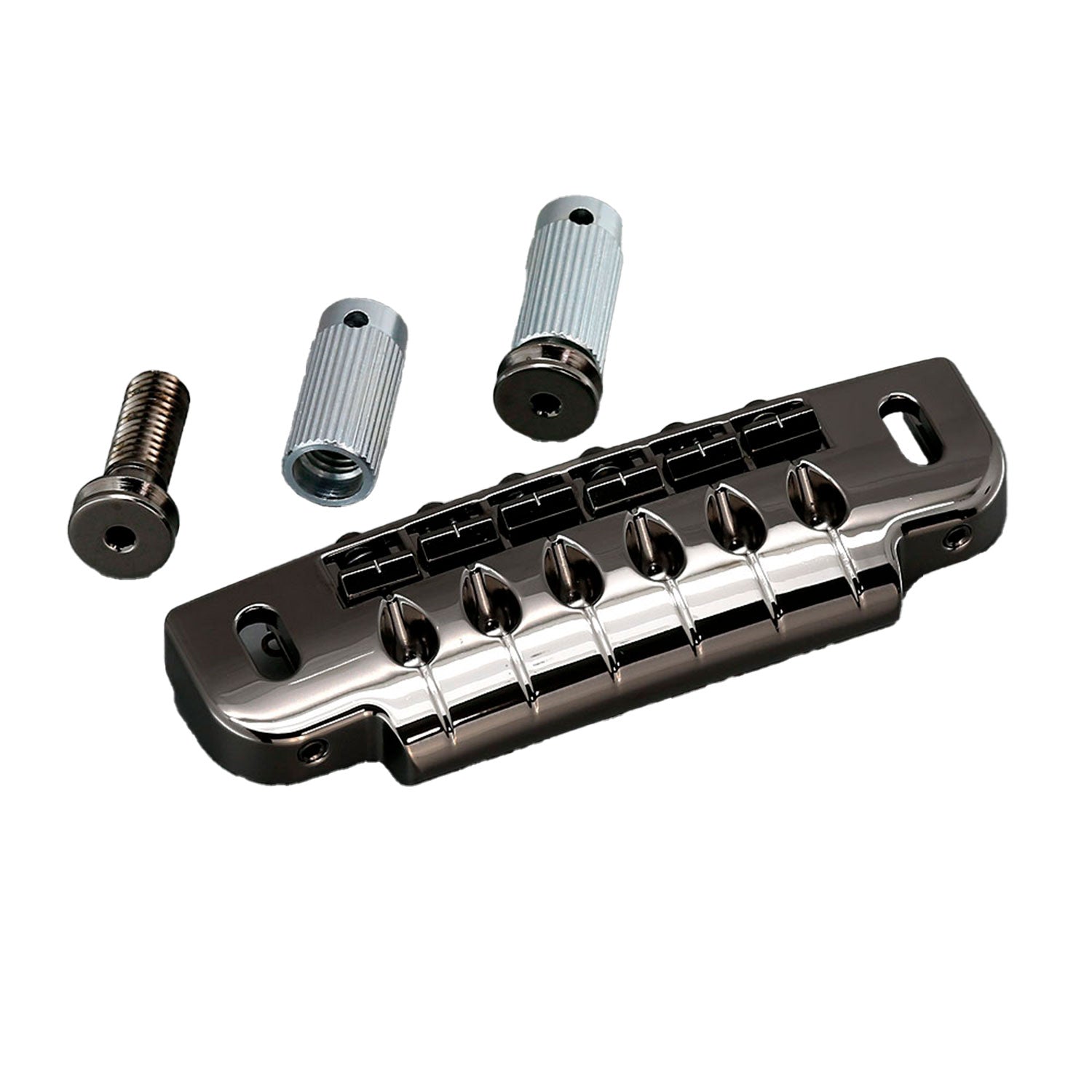 Gotoh Fixed Bridge 6-String Black Chrome