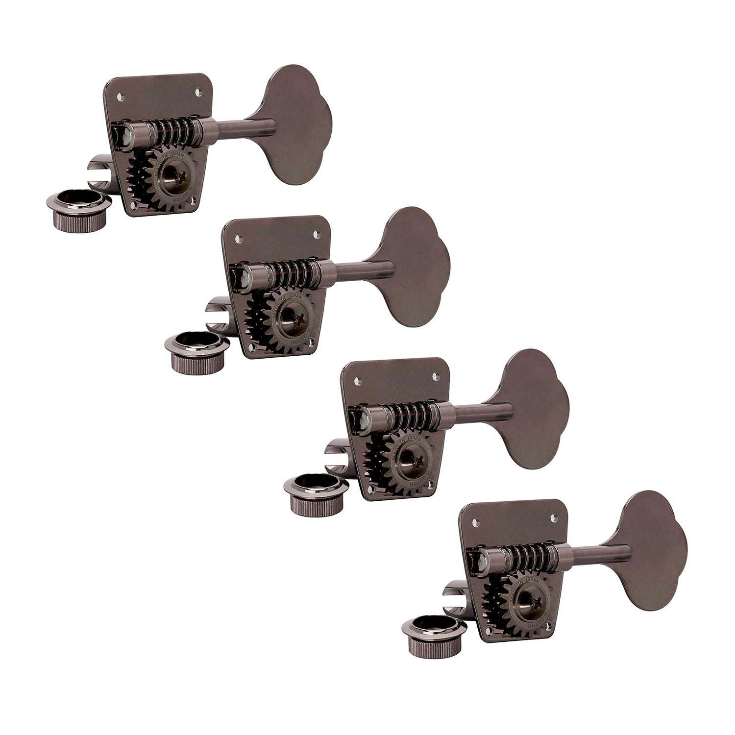 Gotoh Meccaniche Basso 4L Black Chrome