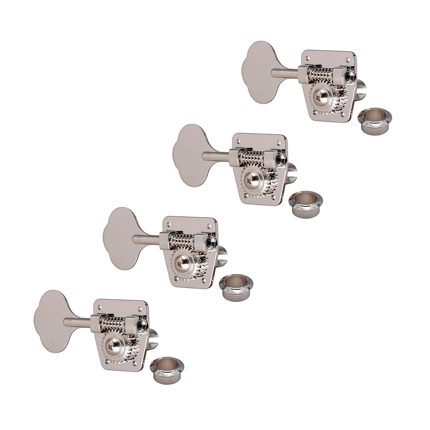 Gotoh Meccaniche Basso 4R Lefty Nickel