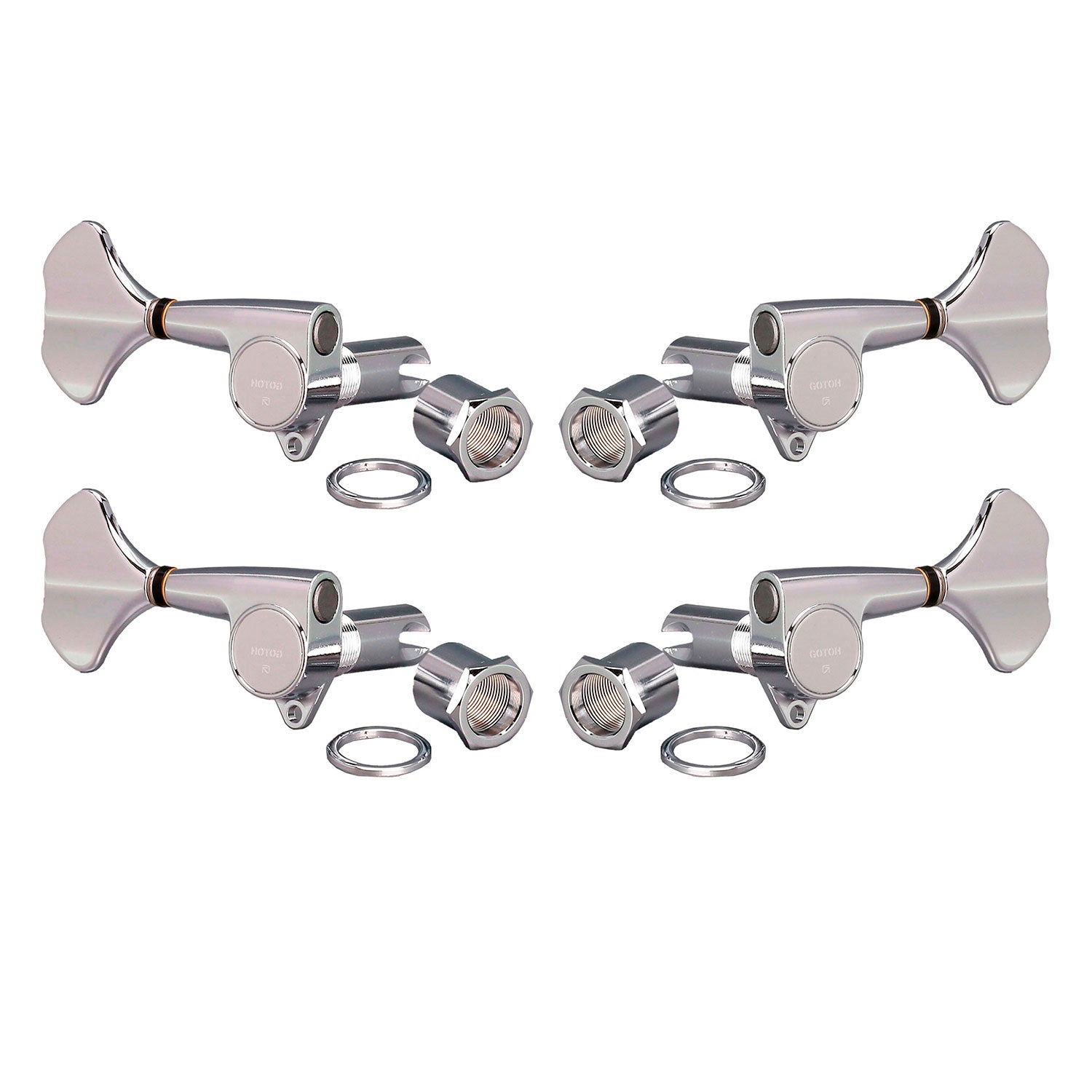 Gotoh Meccaniche Basso 2L+2R Chrome
