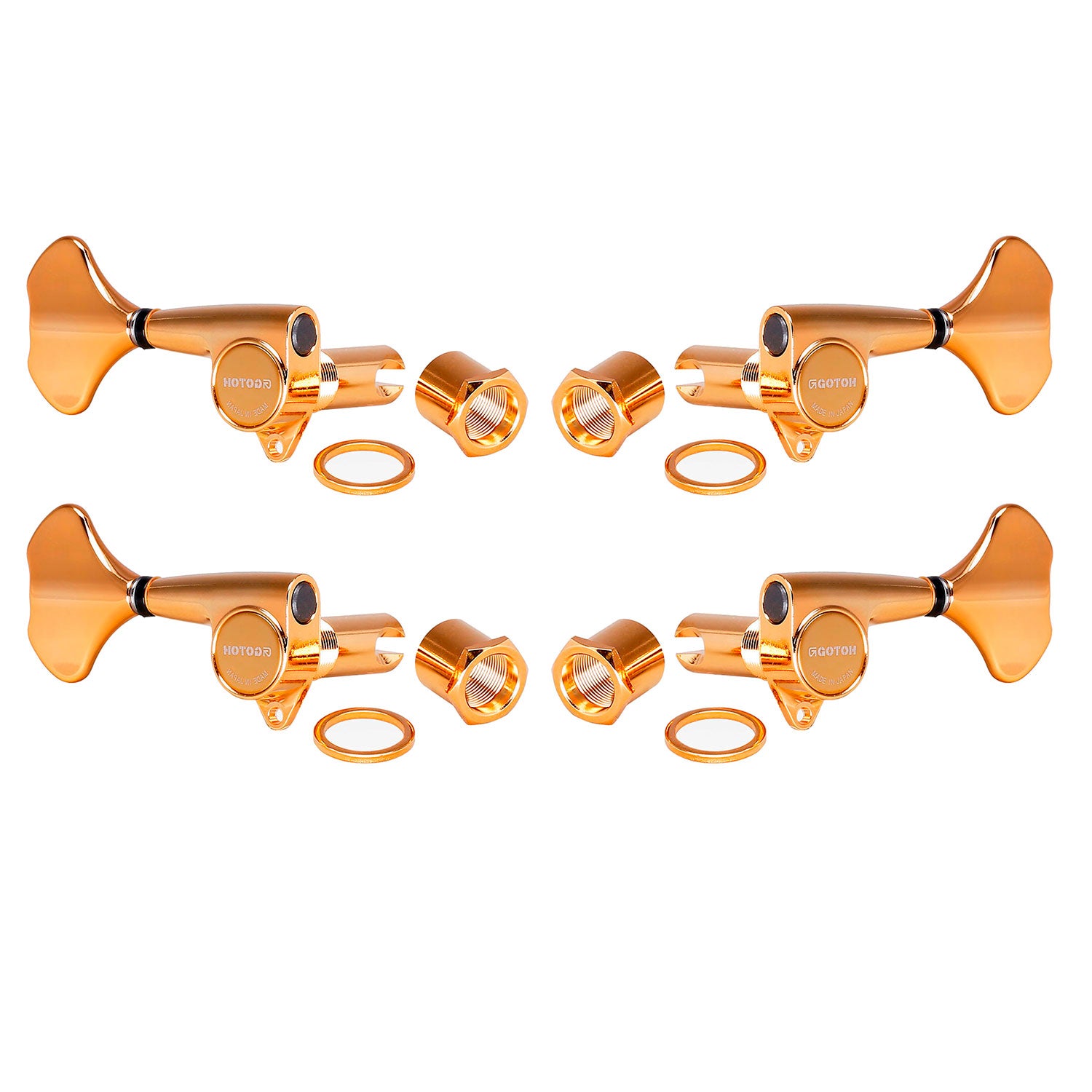 Gotoh Meccaniche Basso 2L+2R Gold