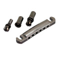 Gotoh Stop Tailpiece 6 Corde Black Chrome