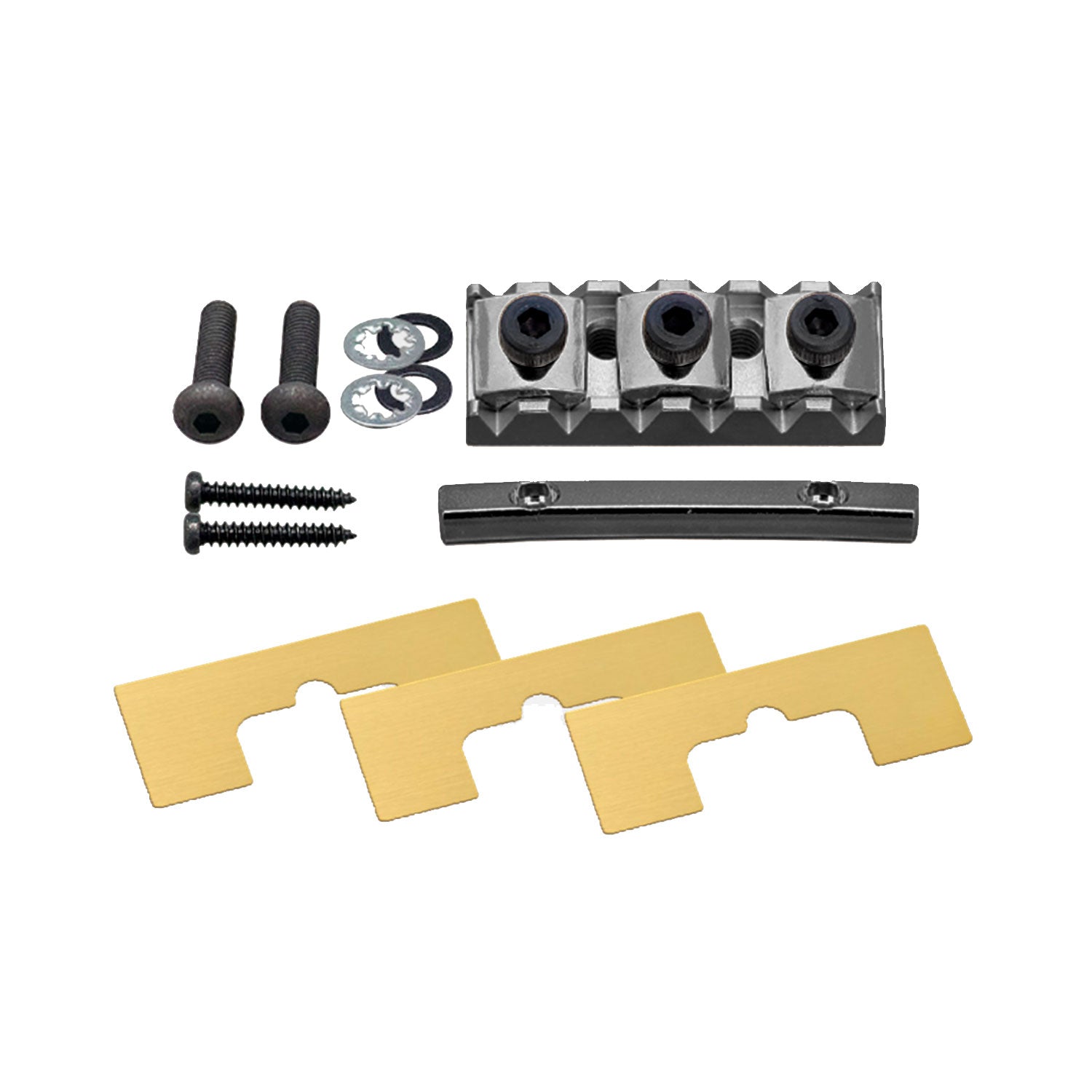Gotoh Locking Nut 6 Corde Black Chrome