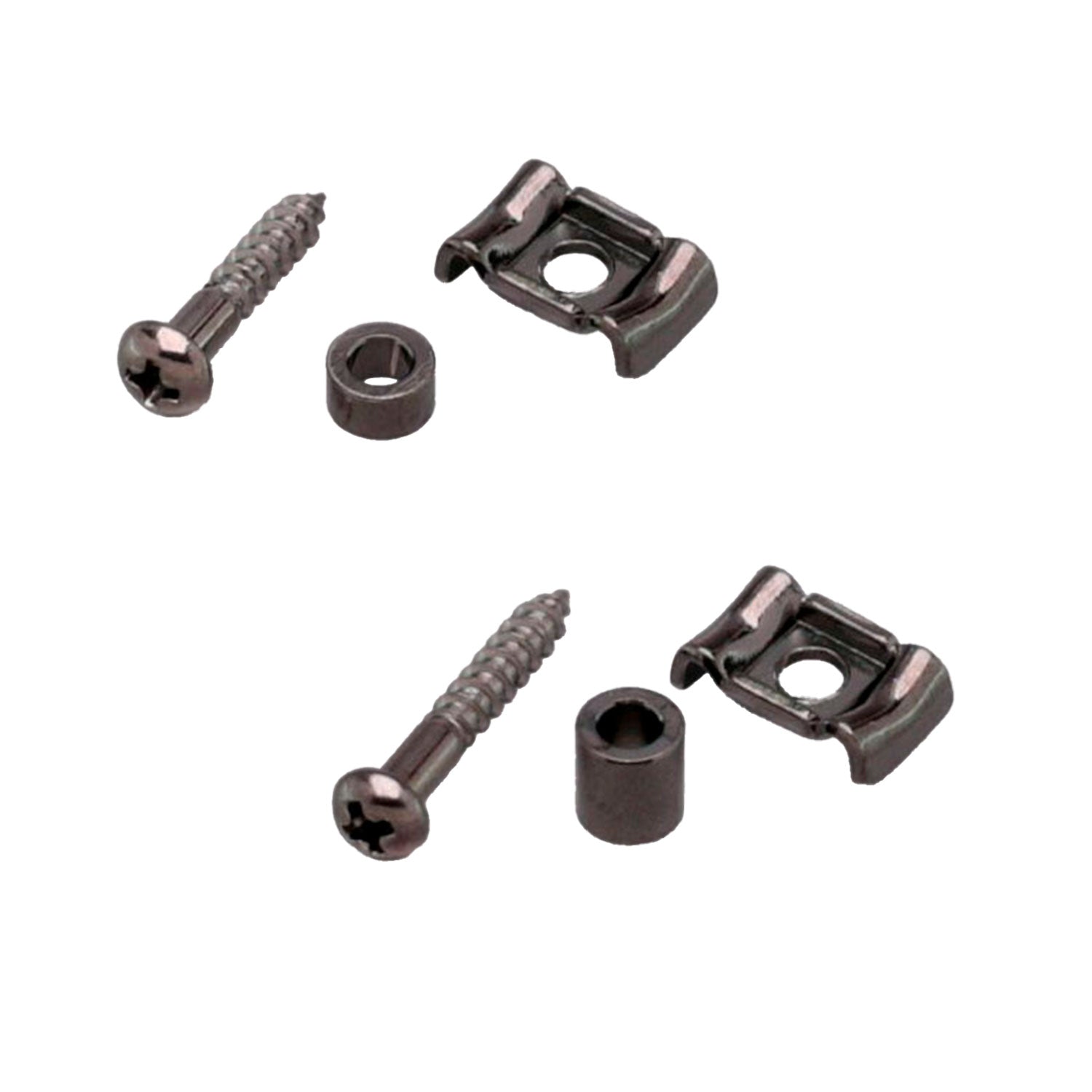 Gotoh String Retainer Chitarra Black Chrome Set 2pcs