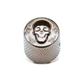 Gotoh Potentiometer Knob 19mm Skull Chrome