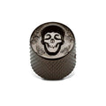 Gotoh Potentiometer Knob 19mm Skull Black Chrome