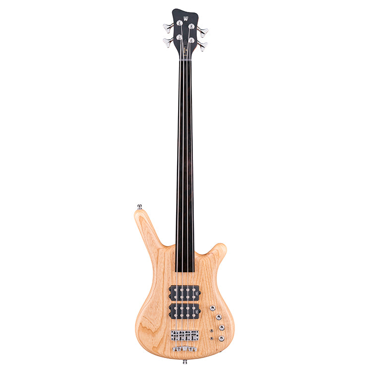 Warwick Teambuilt Corvette $$ 4 Fretless Natural Transparent Satin