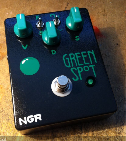 Ngr Pedale Effetto  Tremolo Green Spot