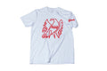 Gibson GA-FBWMLG Firebird T-Shirt White Large