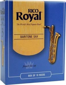 Rico Royal Baritone Saxophone Reeds 3.5 (Box of 10)