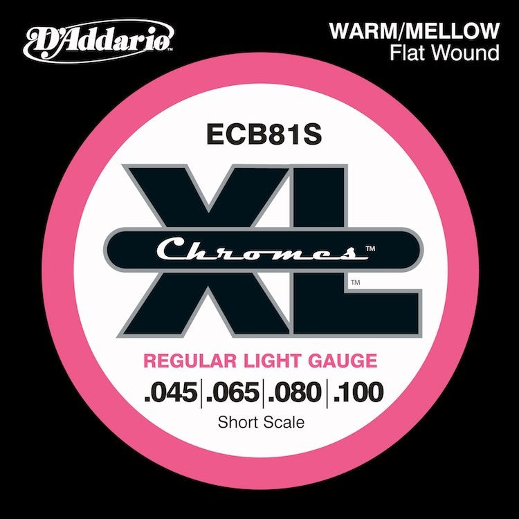 D'Addario ECB81S Bass Strings 45-100 Short