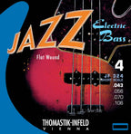 Thomastik Jf324 bass guitar jazz flatwound string set