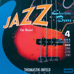 Thomastik Jf344 bass guitar jazz flatwound string set