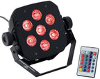 Soundsation Par10W7R Proiettore Led Con Telecomando