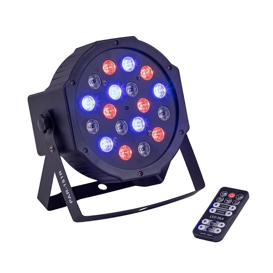 Soundsation Par Led 181R Con Telecomando