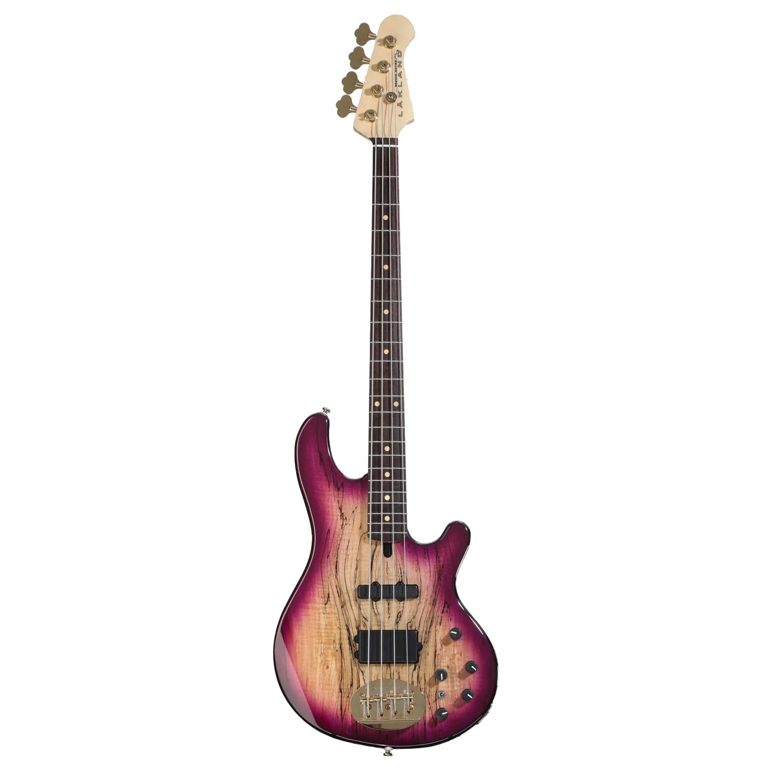 Lakland Skyline 44-02 Deluxe Spalted Violet Burst