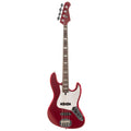 Lakland Skyline 44-60 Custom Vintage J Candy Apple Red