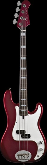 Lakland Basso 4464 Skyline Custom Candy Apple Red