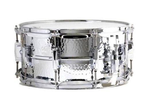 Ludwig Lm402K Rullante In Alluminio Cromato Fusto Martellato