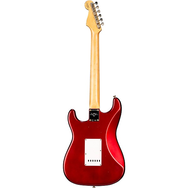 Fender Custom Shop 1960 Stratocaster Journeyman Relic Aged Candy Apple Red