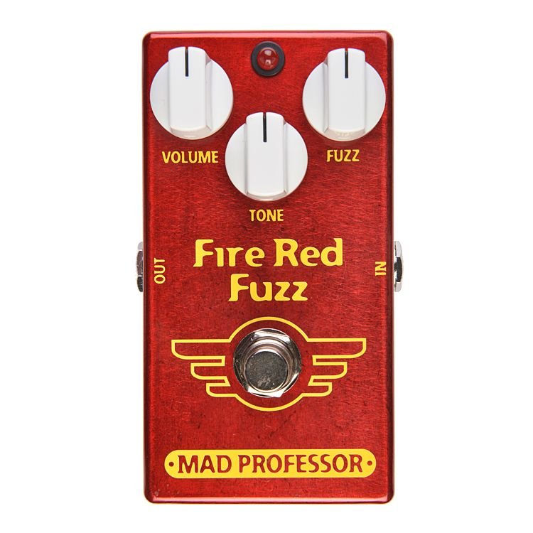 Mad Professor Fire Red Fuzz Effects Pedal