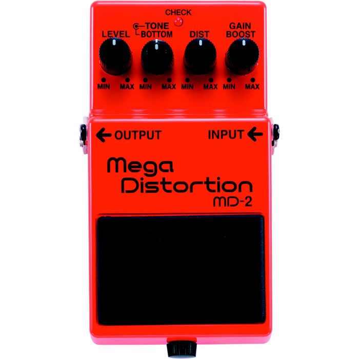 Boss Md2 Mega Distortion Effects Pedal