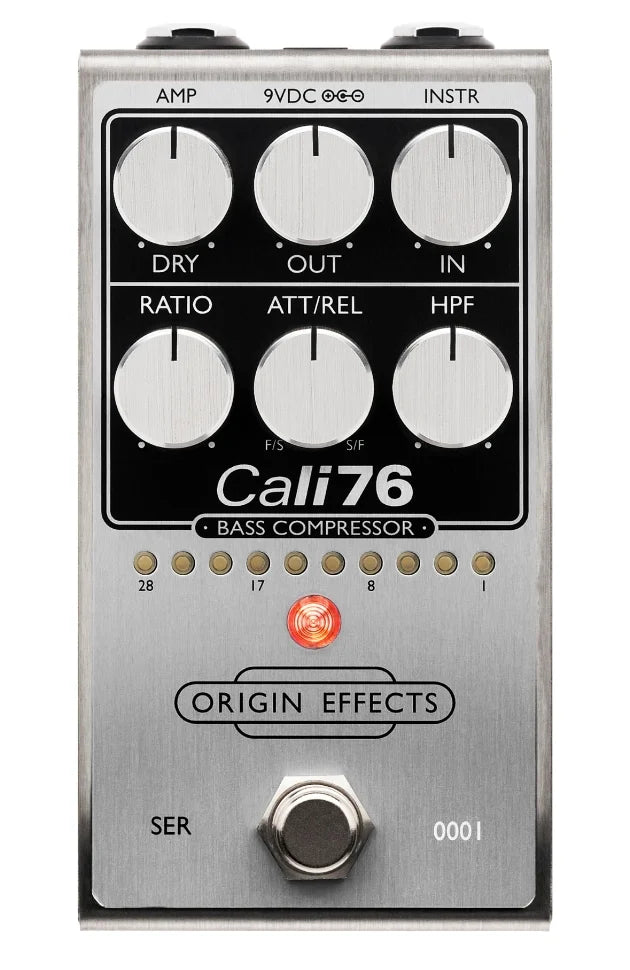 Origin Effects Cali76 Bass Compressor Black