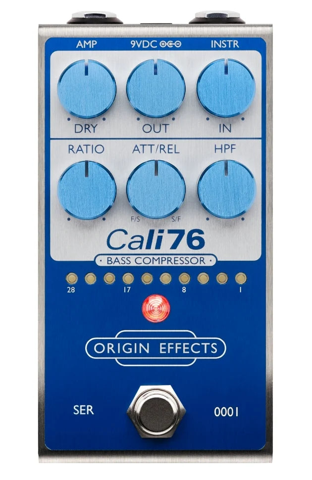 Origin Effects Cali76 Bass Compressor Fifteen Blue