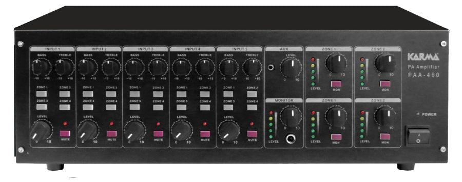 Karma Paa460 Amplificatore Pa A Matrice