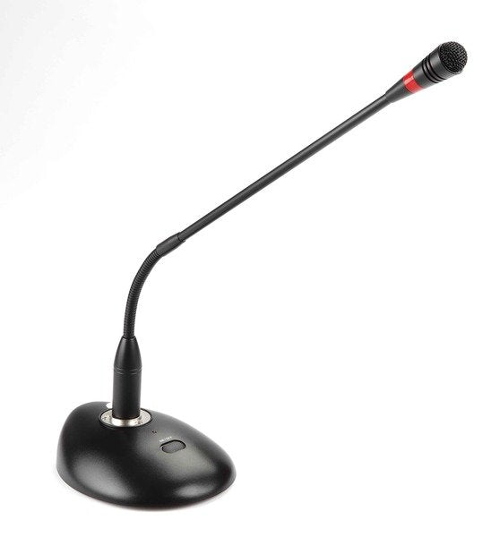 Proel Microfono Professionale da Tavolo con Anello Luminoso