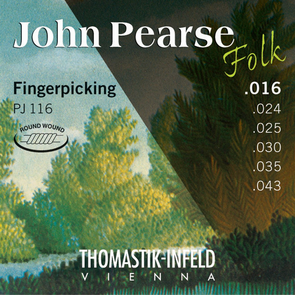 Thomastik Pj116 acoustic guitar John Pearse string set