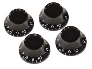 Gibson Top Hat Knobs Set Black