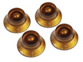 Gibson Prhk030 Top Hat Knobs Vintage Amber 4 Pz. Manopole
