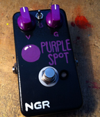 Ngr Purple Spot Overdrive Effect Pedal