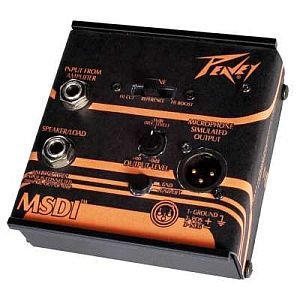 Peavey Msdi Microprocessor Sim Direct Interface For Guitar
