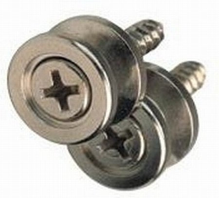 Planet Waves Bottoni per tracolla Cromati