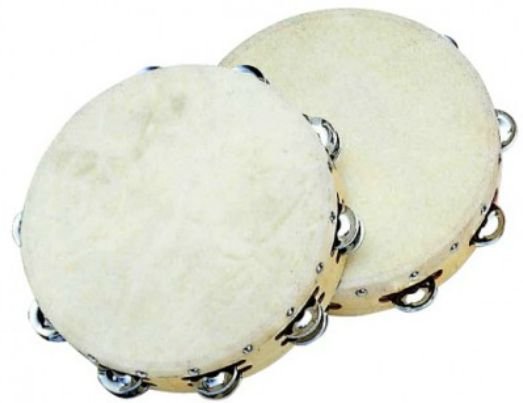Peace Tamburello Rh2 1018 Con Piattelli E Pelle 25Cm