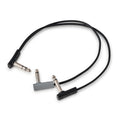 RockBoard Flat Patch Y Splitter Cable Black 30cm