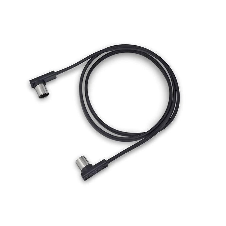RockBoard Flat Patch Midi Cable Black 100cm