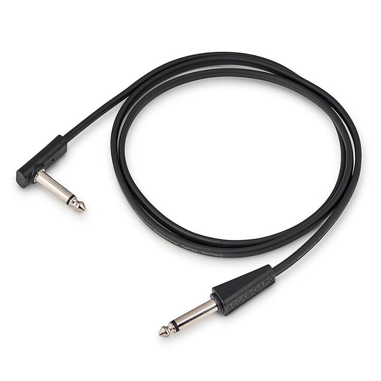 RockBoard Flat Looper/Switcher Connector Cable Black 100 cm