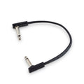 RockBoard Flat Patch Cable Black 20cm