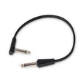 RockBoard Flat Looper/Switcher Connector Cable Black 20 cm