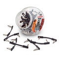 RockBoard Flat Patch Cable Black 5cm Boccia 50pcs