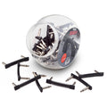 RockBoard Flat Patch Connec Bender Black 7,5cm Boccia 50pcs