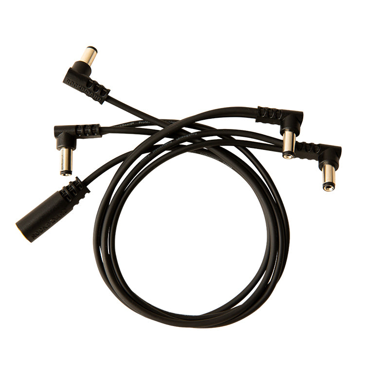 RockBoard Flat Daisy Chain Cable 4 Outputs Angolo
