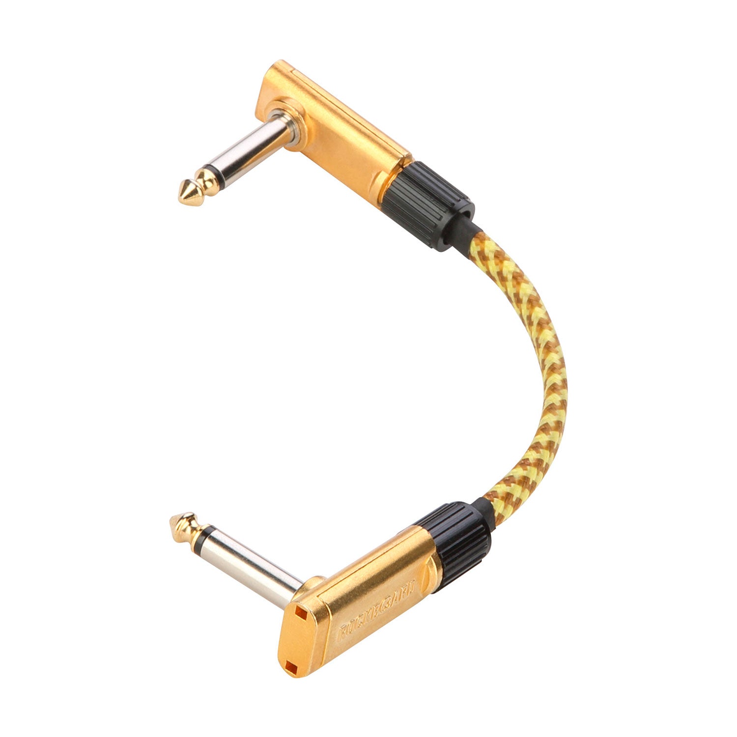 RockBoard Flat Patch Cable Vintage Tweed 10cm