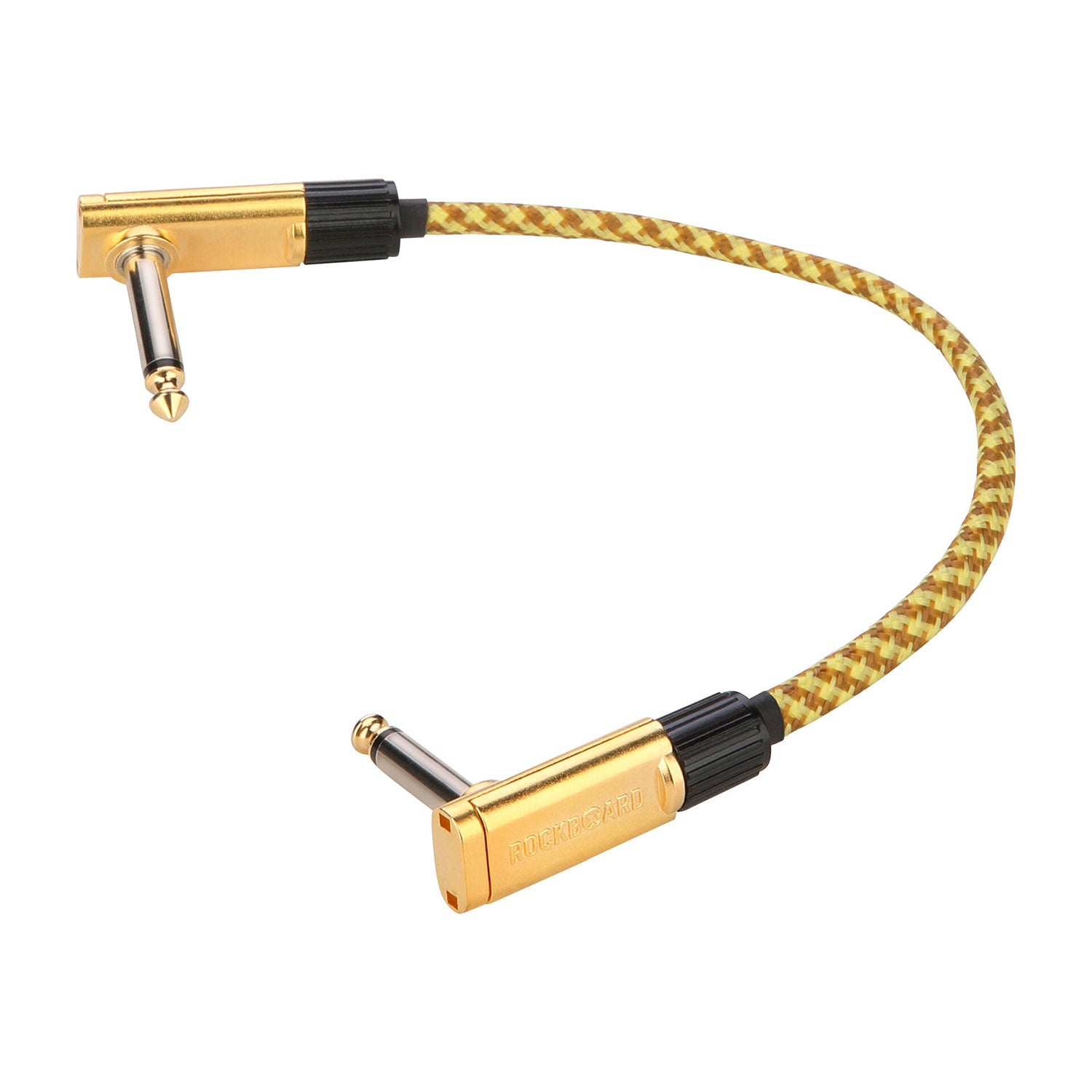RockBoard Flat Patch Cable Vintage Tweed 20cm