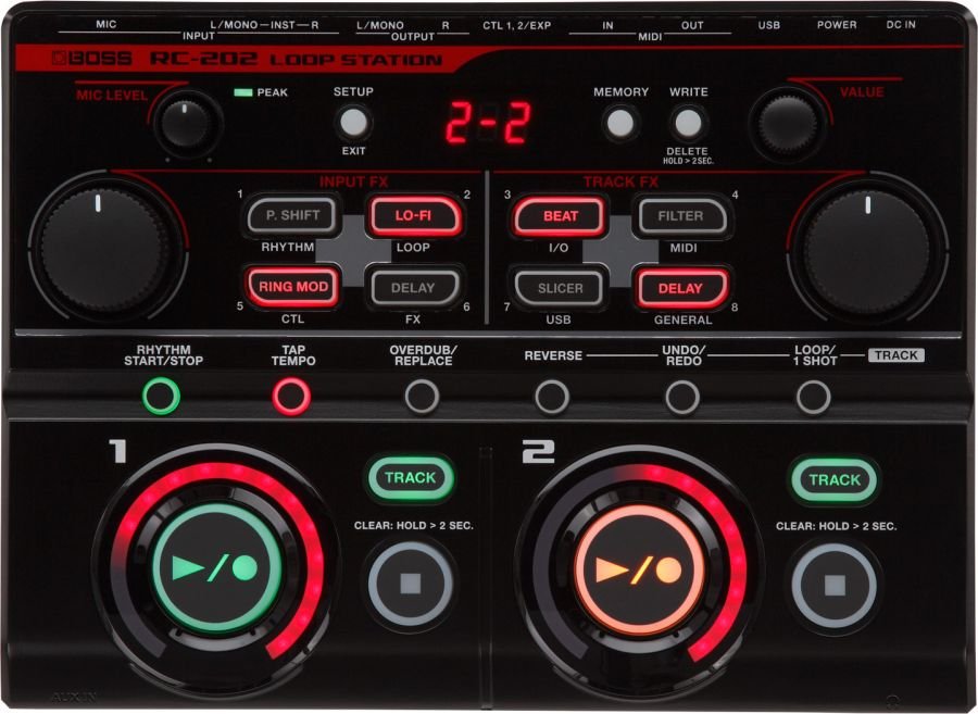 Boss Rc202 Loop Station Pedale Effetto