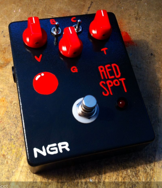 Ngr Red Spot Overdrive Pedal Effect Pedal